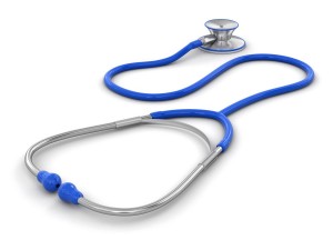 stethoscope (clipping path included)