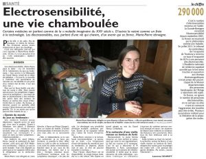 Lire la suite à propos de l’article Témoignage jeune femme électrosensible