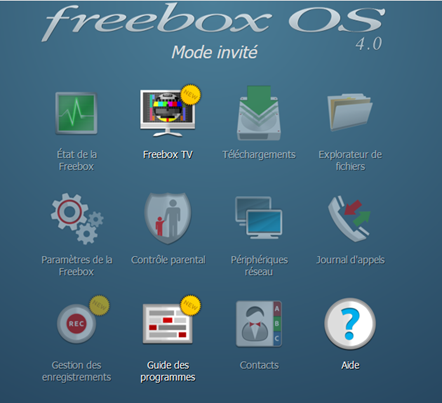 Procédure pour supprimer les émissions d'ondes de la FreeBox révolution : FreeBox OS